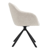 Eetkamerstoel Hush Beige / Zwart