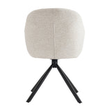 Eetkamerstoel Hush Beige / Zwart