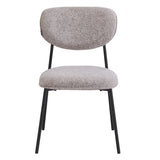 Amalia dining chair brown fabric