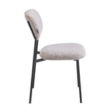 Amalia dining chair brown fabric