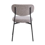 Amalia dining chair brown fabric