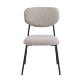 Eetkamerstoel Amalia Taupe Stof