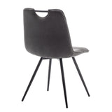 Leon Microfiber Dining Chair Anthracite
