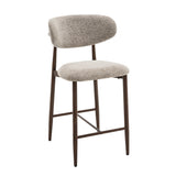 Bar stool Celia Brown Walnut 