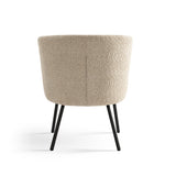 Armchair Cindy Boucle Beige