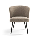 Armchair Cindy Boucle Taupe