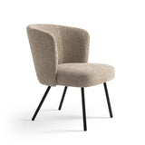 Armchair Cindy Boucle Taupe