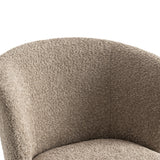 Armchair Cindy Boucle Taupe