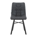 Eetkamerstoel Dexx Microvezel Antraciet