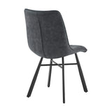 Eetkamerstoel Dexx Microvezel Antraciet