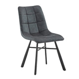 Eetkamerstoel Dexx Microvezel Antraciet