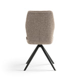 Dining room chair Emma Taupe Fabric