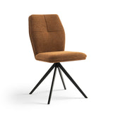 Dining room chair Emma Ochre Yellow Fabric