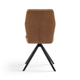 Dining room chair Emma Ochre Yellow Fabric