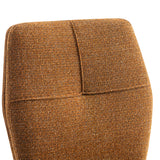 Dining room chair Emma Ochre Yellow Fabric