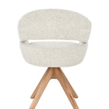 Flicka Eetkamerstoel Eiken/Beige