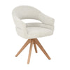 Flicka Eetkamerstoel Eiken/Beige