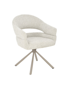 Draaibare Eetkamerstoel Flicka Beige