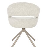 Draaibare Eetkamerstoel Flicka Beige