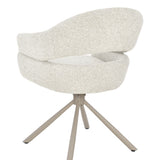Draaibare Eetkamerstoel Flicka Beige