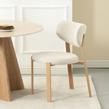 Vika Eetkamerstoel Eiken / Beige