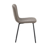 Dining room chair Luca Brown Fabric