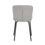 Dining room chair Luca Gray Fabric
