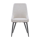 Dining room chair Oscar Beige Boucle