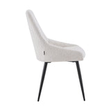 Dining room chair Oscar Beige Boucle
