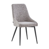 Dining room chair Oscar Brown Fabric