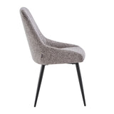 Dining room chair Oscar Brown Fabric