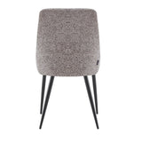 Dining room chair Oscar Brown Fabric