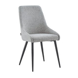 Dining room chair Oscar Taupe Fabric