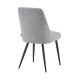 Dining room chair Oscar Taupe Fabric