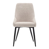 Eetkamerstoel Oscar Boucle Beige