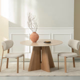 Vika Eetkamerstoel Eiken / Beige