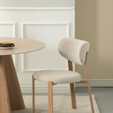 Vika Eetkamerstoel Eiken / Beige