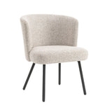 Armchair Cindy Beige Fabric