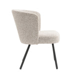 Armchair Cindy Beige Fabric