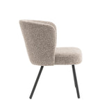 Armchair Cindy Taupe Fabric