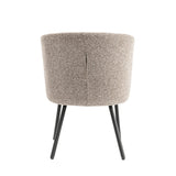 Armchair Cindy Taupe Fabric