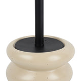 Keramische badset Beige 4 stuks