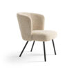 Fauteuil Cindy Boucle Beige Stof - Afbeelding 3
