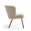 Fauteuil Cindy Boucle Beige Stof - Afbeelding 4