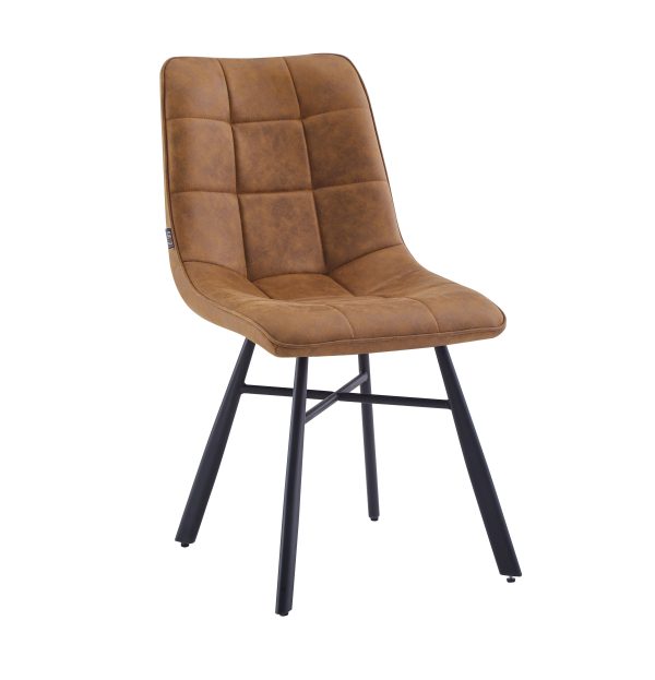 Eetkamerstoel Dexx Microvezel Cognac