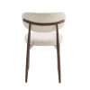 Eetkamerstoel Celia Beige Walnoot - Afbeelding 5