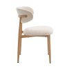 Eetkamerstoel Celia Beige Naturel - Afbeelding 4