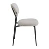 Eetkamerstoel Amalia Beige Stof - Afbeelding 3