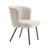 Fauteuil Cindy Beige Stof - Afbeelding 4
