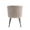 Fauteuil Cindy Taupe Stof - Afbeelding 6